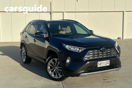 Blue 2020 Toyota RAV4 Wagon Cruiser (2WD)