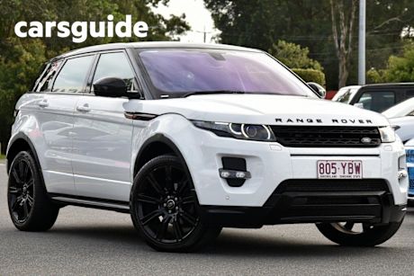 White 2014 Land Rover Range Rover Evoque Wagon TD4 Dynamic