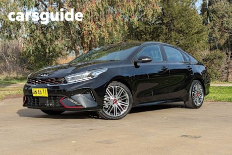 Black 2023 Kia Cerato Sedan GT