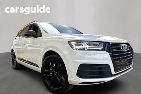White 2018 Audi Q7 Wagon 3.0 TDI Quattro