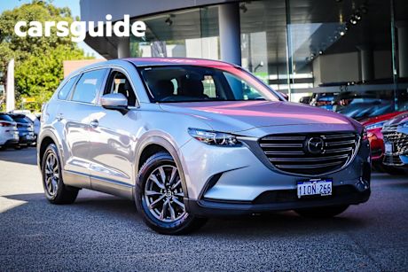 Silver 2023 Mazda CX-9 Wagon Sport (fwd)