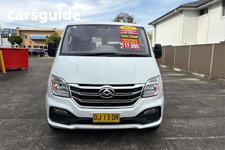 White 2021 LDV V80 Van LWB MID Roof