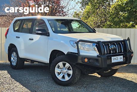 White 2021 Toyota Landcruiser Prado Wagon GX 7 Seat