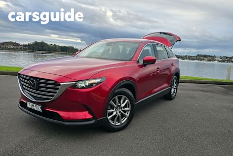 Red 2019 Mazda CX-9 Wagon Touring (fwd)