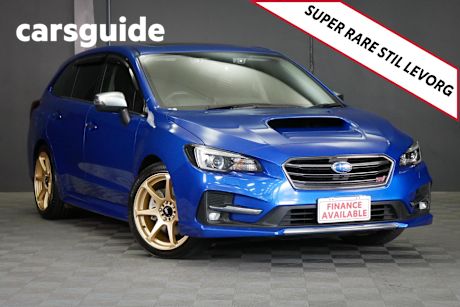 Blue 2020 Subaru Levorg Wagon 2.0 STI Sport (awd)