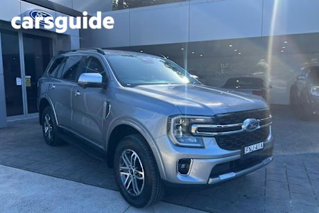 Silver 2024 Ford Everest Wagon Trend (4WD)