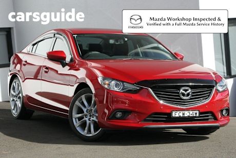 Red 2014 Mazda 6 Sedan GT