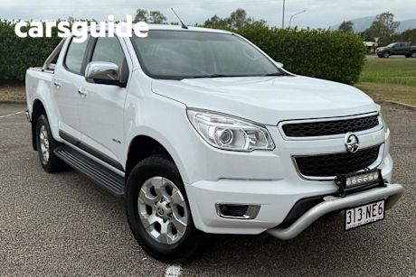 White 2014 Holden Colorado Crew Cab Pickup LTZ (4X4)