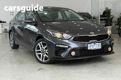 Grey 2019 Kia Cerato Sedan Sport