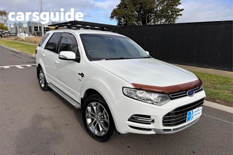 White 2014 Ford Territory Wagon Titanium (4X4)