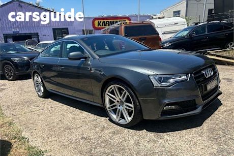Grey 2012 Audi A5 Hatchback Sportback 3.0 TDI Quattro