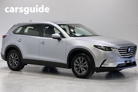 Silver 2022 Mazda CX-9 Wagon Sport (fwd)