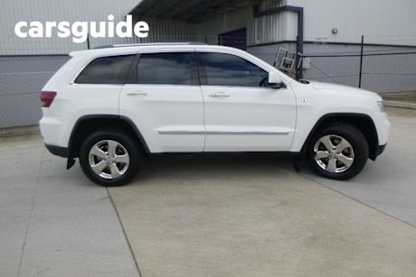 White 2012 Jeep Grand Cherokee Wagon Laredo (4X4)
