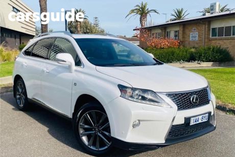White 2013 Lexus RX Wagon RX350 F Sport