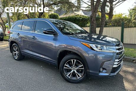 Blue 2018 Toyota Kluger Wagon GX AWD