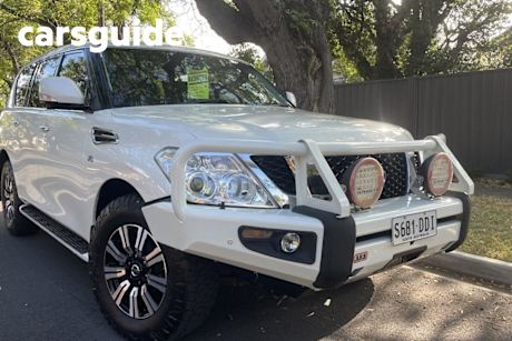 White 2015 Nissan Patrol Wagon TI-L (4X4)
