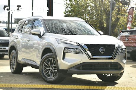Silver 2023 Nissan X-Trail Wagon ST (4WD) 7 Seat