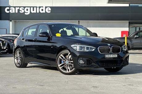 Black 2017 BMW 125I Hatchback Sport Line