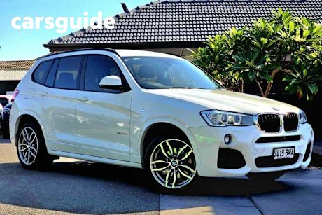 White 2016 BMW X3 Wagon Xdrive 20D