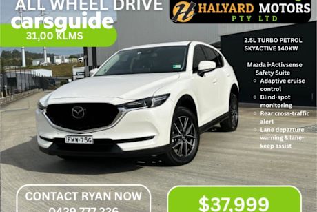 White 2021 Mazda CX-5 Wagon GT Turbo (awd)