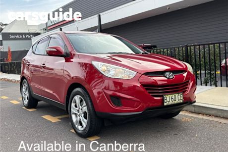 Red 2010 Hyundai IX35 Wagon Active (fwd)