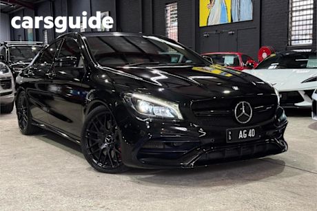 Black 2016 Mercedes-Benz CLA45 Coupe 4Matic