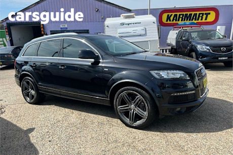 Black 2011 Audi Q7 Wagon 4.2 TDI Quattro