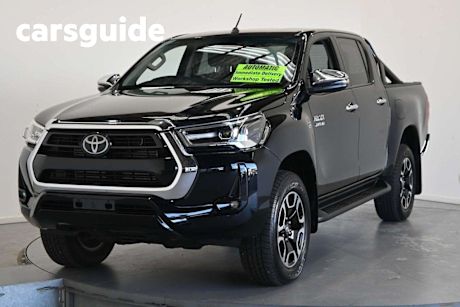 Black 2020 Toyota Hilux Double Cab Pick Up SR5 (4X4)