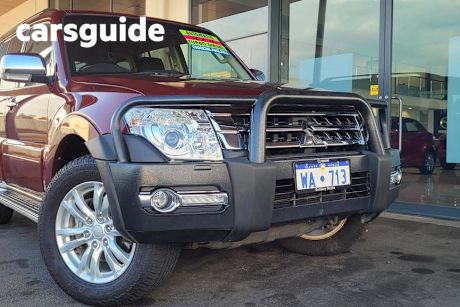 Red 2016 Mitsubishi Pajero Wagon GLX LWB (4X4)