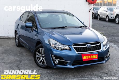 Blue 2015 Subaru Impreza Sedan 2.0I Premium (awd)