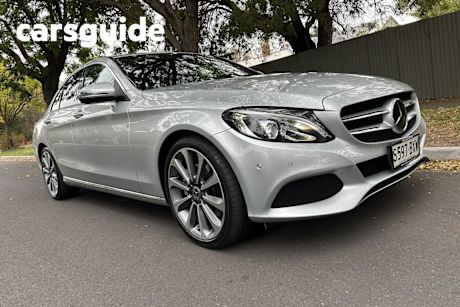 Silver 2018 Mercedes-Benz C300 Sedan