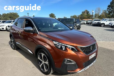 Brown 2017 Peugeot 3008 Wagon GT