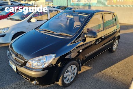 Black 2010 Hyundai Getz Hatchback S
