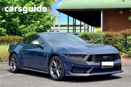 Blue 2024 Ford Mustang Fastback Dark Horse