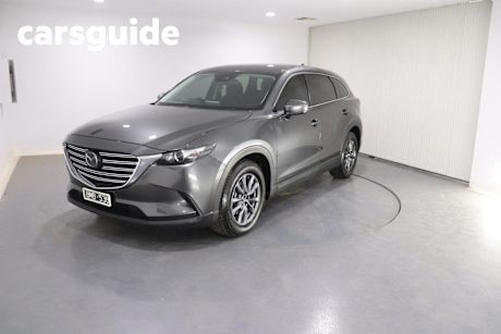 Grey 2021 Mazda CX-9 Wagon Touring (fwd)