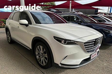 White 2021 Mazda CX-9 Wagon Azami (awd)