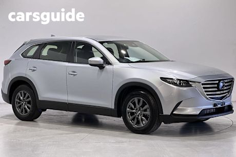 Silver 2022 Mazda CX-9 Wagon Sport (fwd)