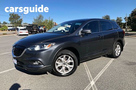Silver 2015 Mazda CX-9 Wagon TB Series 5 Classic Wagon 7st 5dr Activematic 6sp 3.7i (FWD)