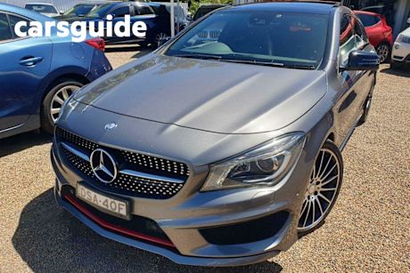 Grey 2015 Mercedes-Benz CLA250 Wagon Sport 4Matic S/Brake