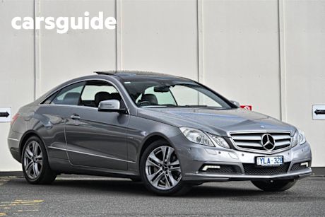 Silver 2010 Mercedes-Benz E250 Coupe CGI Elegance