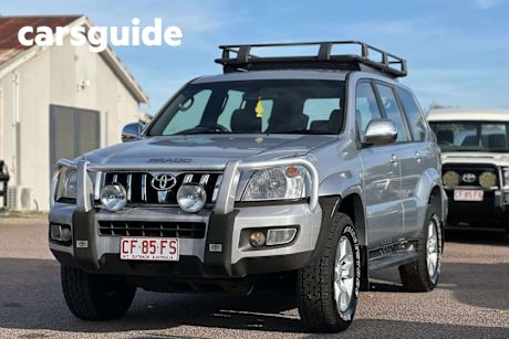 Silver 2003 Toyota Landcruiser Prado Wagon Gxl (4X4)