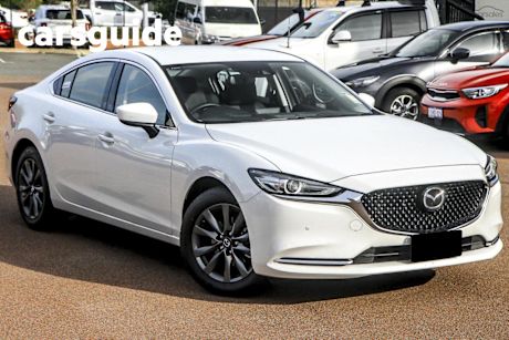 White 2024 Mazda 6 Sedan G25 Touring