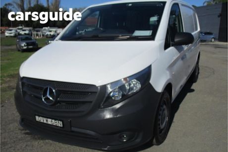 White 2017 Mercedes-Benz Vito Van 114 Bluetec SWB