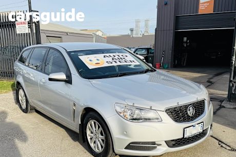 Silver 2015 Holden Commodore Sportswagon Evoke (lpg)