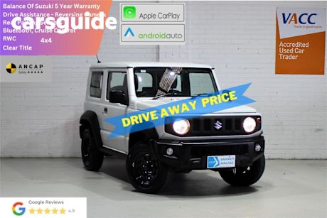 White 2022 Suzuki Jimny Wagon Lite