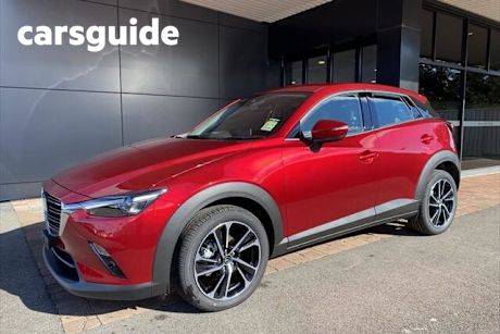 Red 2025 Mazda CX-3 SUV G20 Evolve