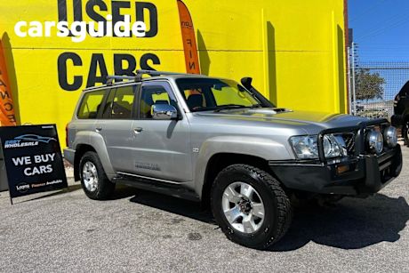 Silver 2008 Nissan Patrol Wagon ST-L (4x4) GU VI