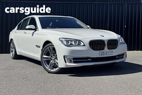 White 2012 BMW 750I Sedan