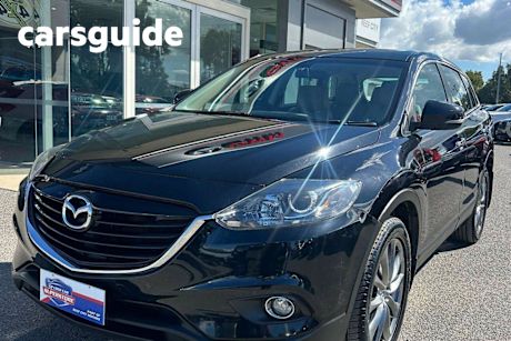 Black 2015 Mazda CX-9 Wagon Luxury (fwd)