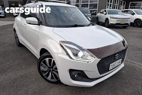 White 2020 Suzuki Swift Hatchback GLX Turbo